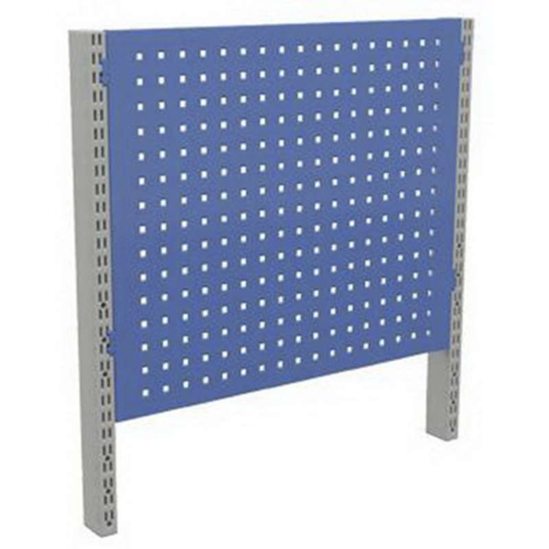 Perforated metal panel, 19.5"X12", M20, grey